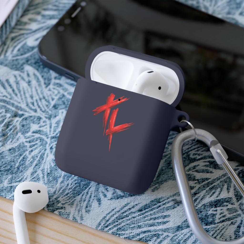 Tred Life AirPods Case Cover — Red Brushstroke Logo Protective AirPods & AirPods Pro Case