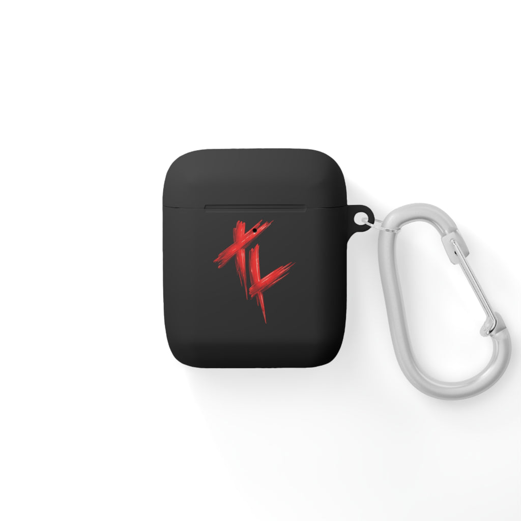 Tred Life AirPods Case Cover — Red Brushstroke Logo Protective AirPods & AirPods Pro Case