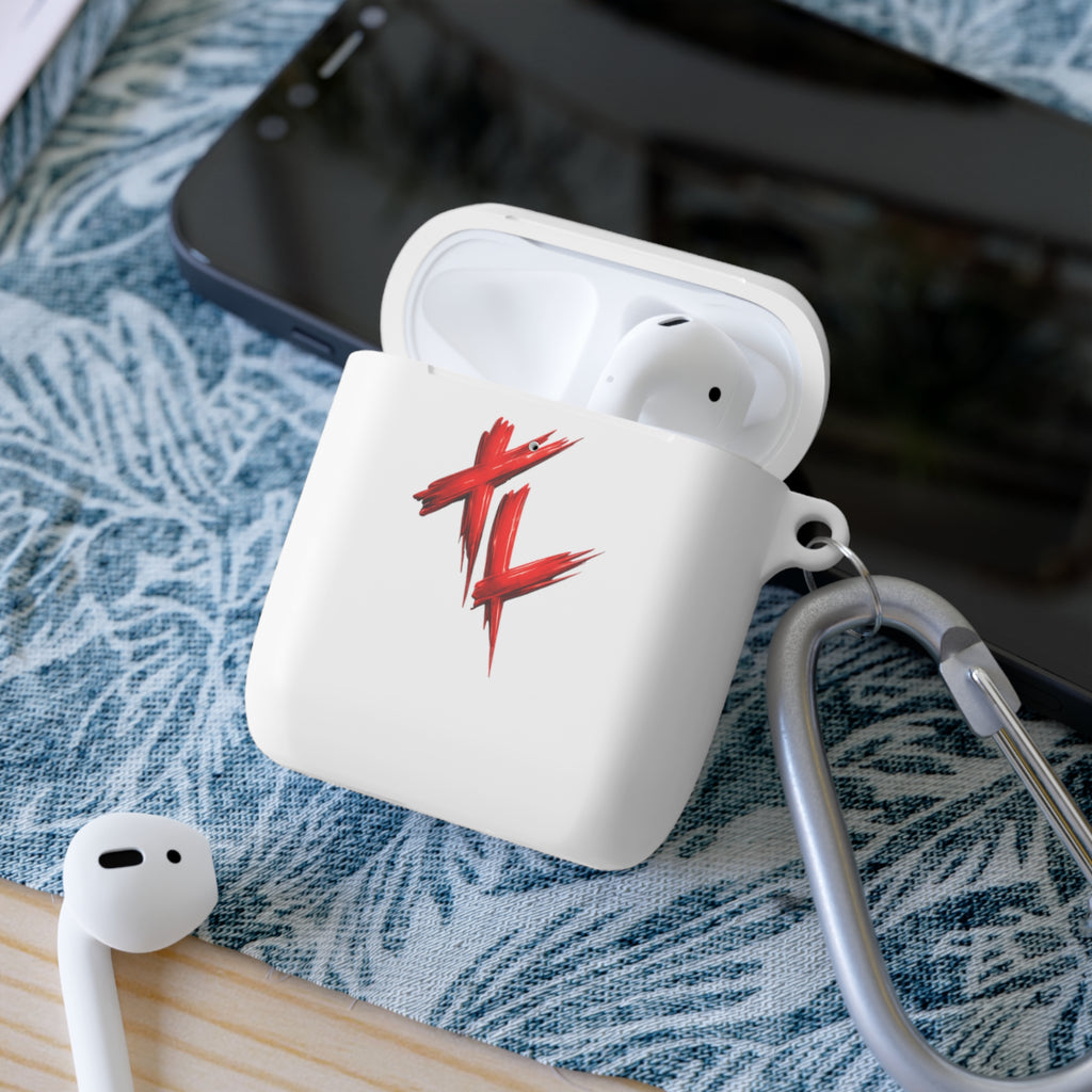 Tred Life AirPods Case Cover — Red Brushstroke Logo Protective AirPods & AirPods Pro Case