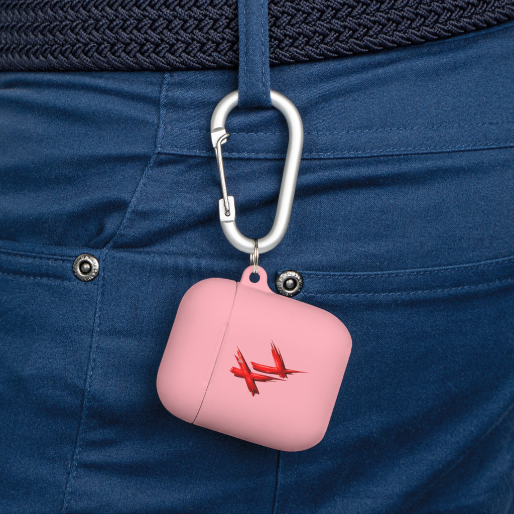 Tred Life AirPods Case Cover — Red Brushstroke Logo Protective AirPods & AirPods Pro Case
