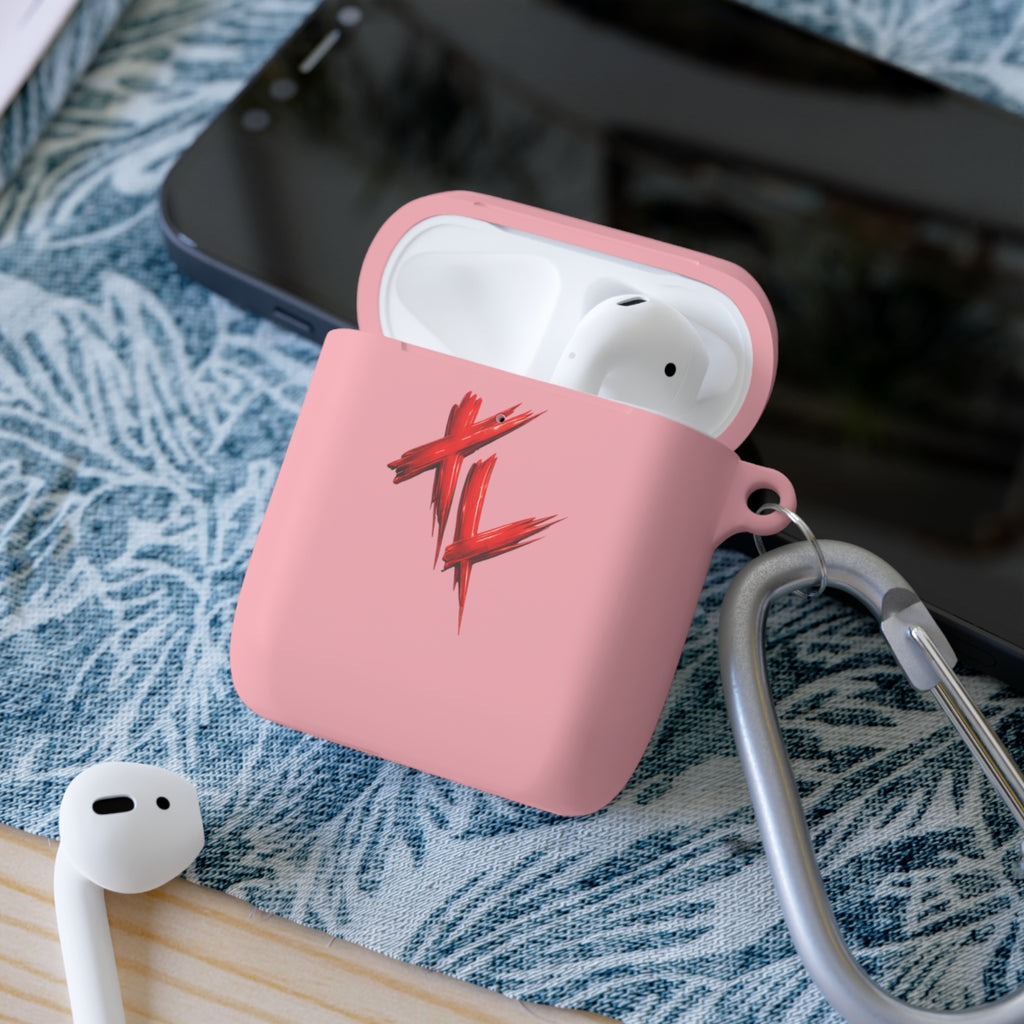 Tred Life AirPods Case Cover — Red Brushstroke Logo Protective AirPods & AirPods Pro Case